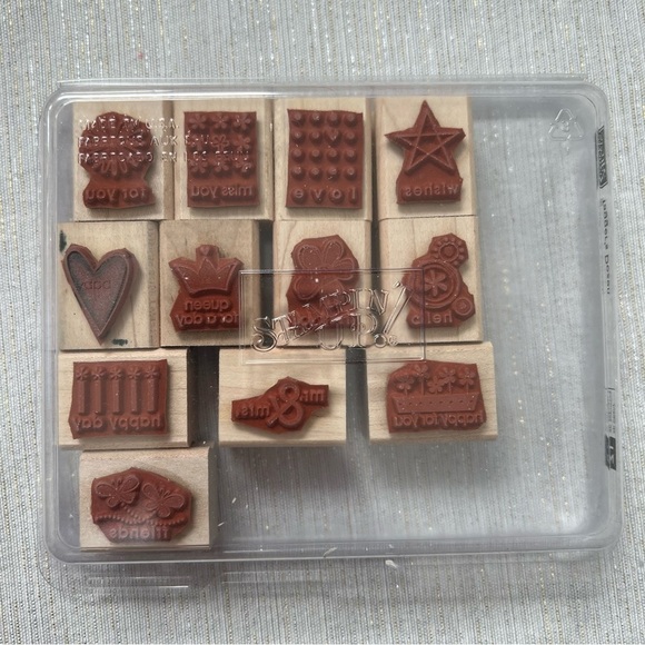 Stampin’ Up! Set of 12 Stamps, called Tagger’s Dozen - Picture 2 of 3